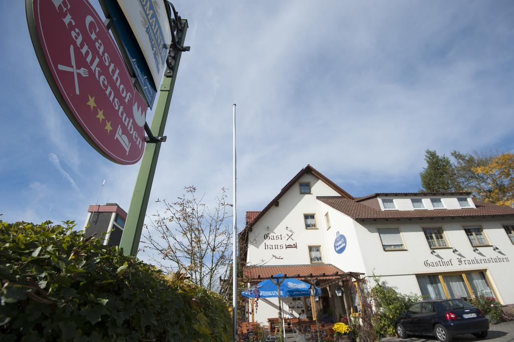 Gasthof Frankenstuben Ebern Eksteriør billede